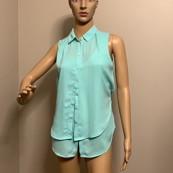 Anthropologie Maeve Semi Sheer Layered Feminine Cottagecore Romantic Girly 2 - Picture 3 of 11